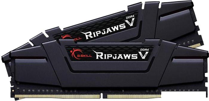 Оперативная память G.Skill Ripjaws V 2x32GB DDR4 PC4-25600 F4-3200C16D-64GVK - фото