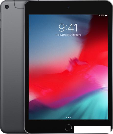Планшет Apple iPad mini 2019 256GB LTE MUXC2 (серый космос) - фото