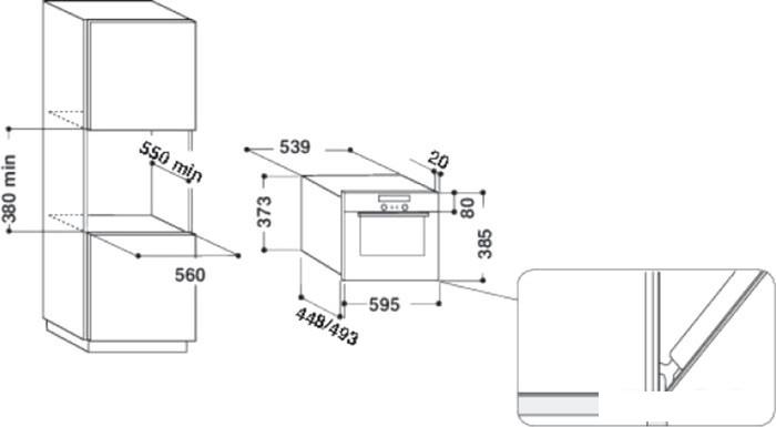 Микроволновая печь Whirlpool AMW 731 WH - фото