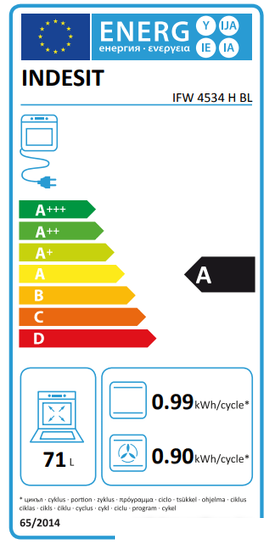 Духовой шкаф Indesit IFW 4534 H WH - фото