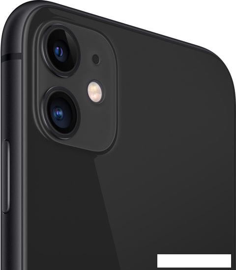 Смартфон Apple iPhone 11 64GB (черный) - фото