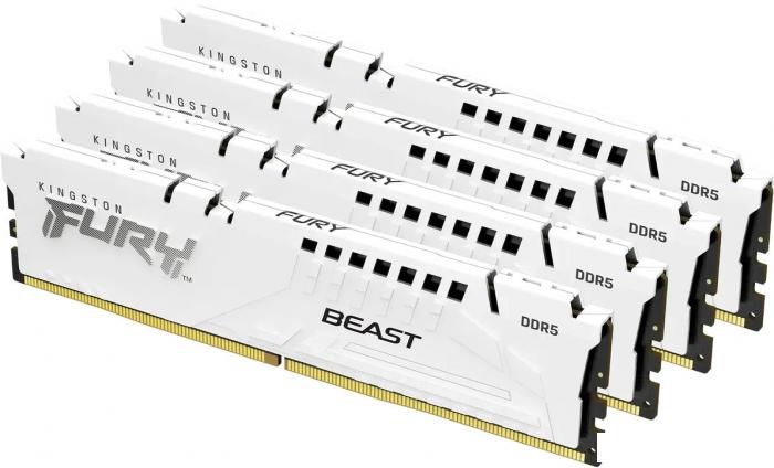 Оперативная память Kingston FURY Beast 4x32ГБ DDR5 5600 МГц KF556C40BWK4-128 - фото