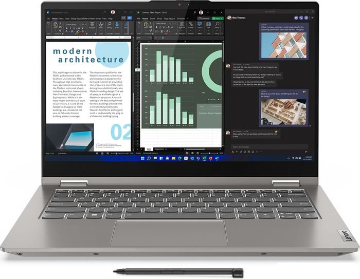 Ноутбук 2-в-1 Lenovo ThinkBook 14s Yoga G3 IRU 21JG0007RU - фото