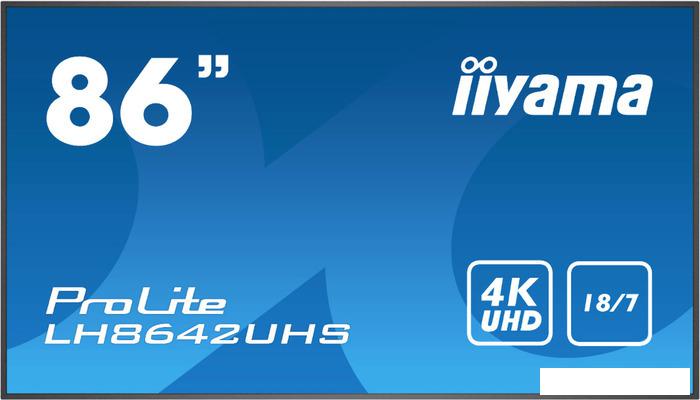 Информационная панель Iiyama ProLite LH8642UHS-B3 - фото