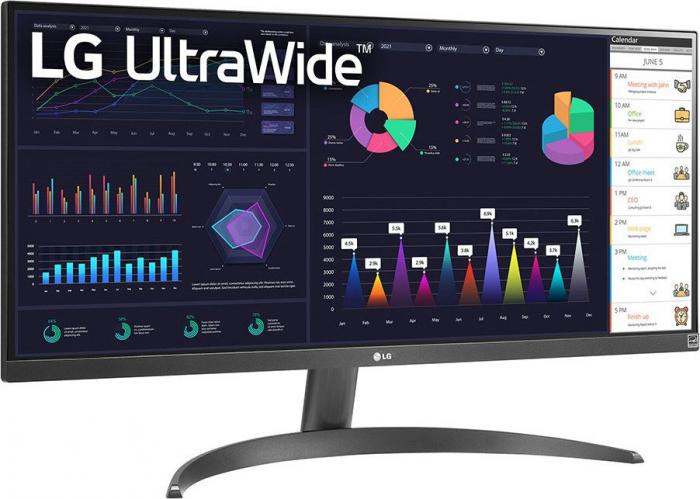 Монитор LG UltraWide 29WQ500-B - фото