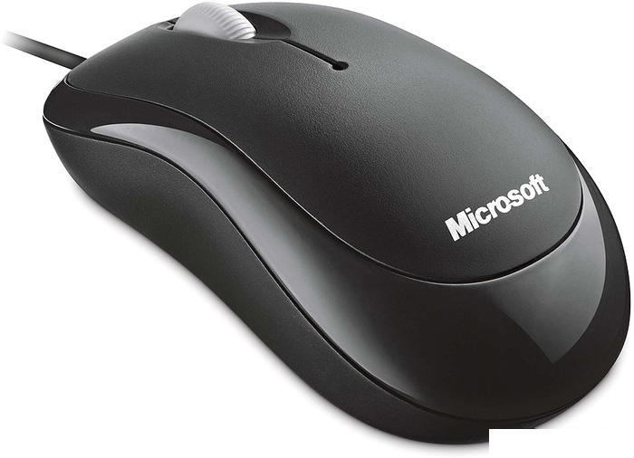 Мышь Microsoft Basic Optical Mouse v2.0 (черный) [P58-00059] - фото