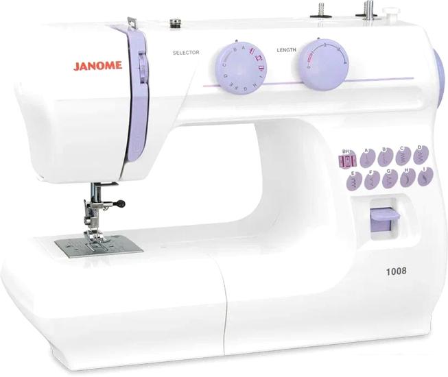 Электромеханическая швейная машина Janome 1008 - фото