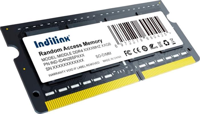 Оперативная память Indilinx 32ГБ DDR4 SODIMM 3200 МГц IND-ID4N32SP32X - фото