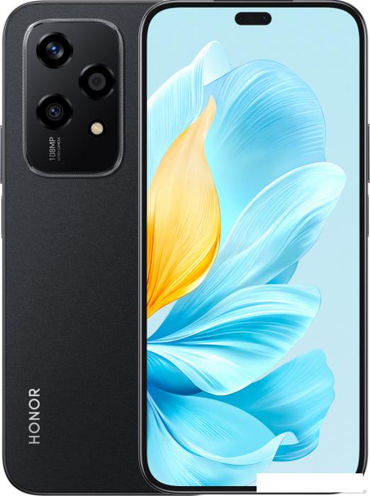 Смартфон HONOR 200 Lite 8GB/256GB международная версия (полночный черный) - фото