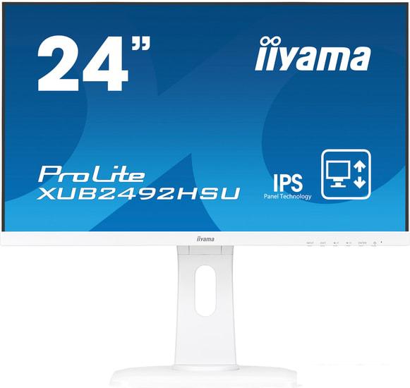 Монитор Iiyama ProLite XUB2492HSU-W1 - фото