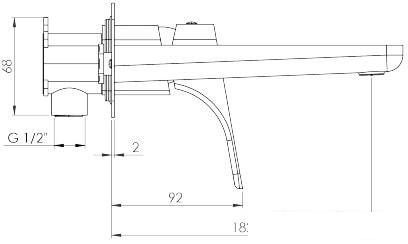 Смеситель Deante Hiacynt BQH 054L - фото