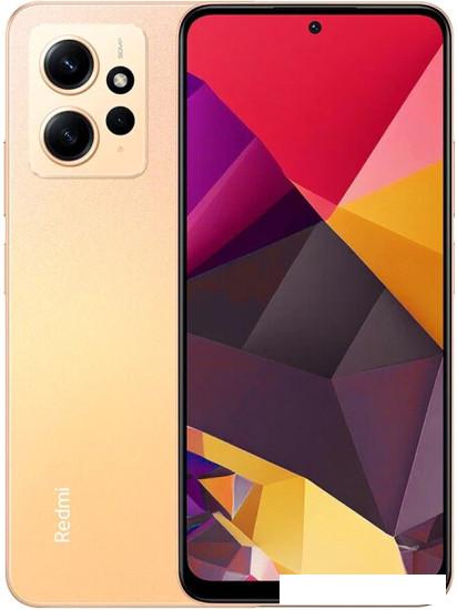 Смартфон Xiaomi Redmi Note 12 6GB/128GB с NFC международная версия (золотистый) - фото