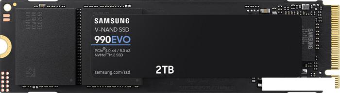 SSD Samsung 990 Evo 2TB MZ-V9E2T0BW - фото