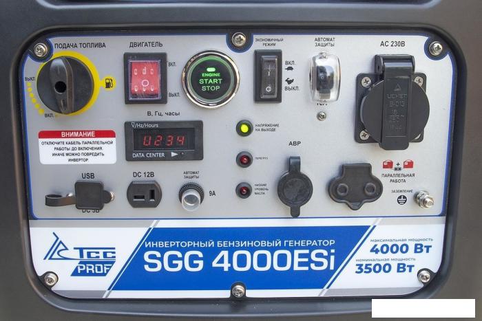 Бензиновый генератор ТСС SGG 4000ESi - фото