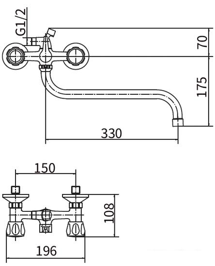 Смеситель PLstart PL2210-26 - фото