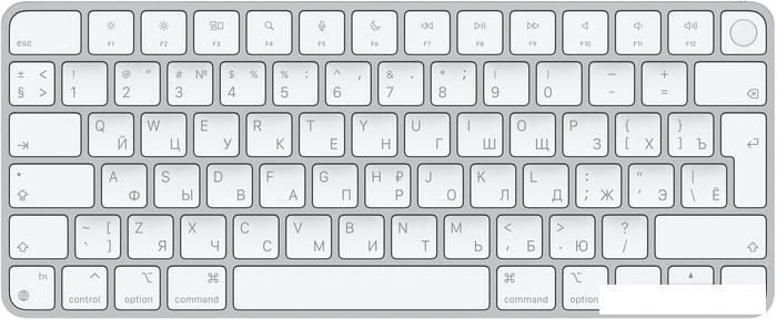 Клавиатура Apple Magic Keyboard с Touch ID MK293RS/A - фото