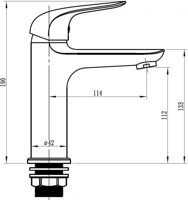 Смеситель Esko Cape Town CT26M - фото