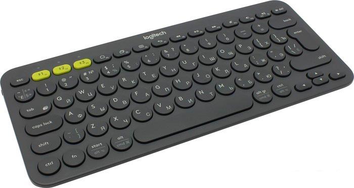 Клавиатура Logitech Multi-Device K380 Dark Grey Bluetooth [920-007584] - фото