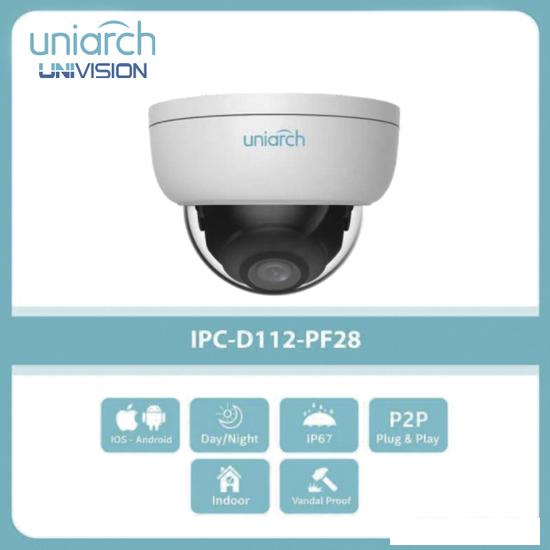 IP-камера Uniarch IPC-D125-PF40 - фото