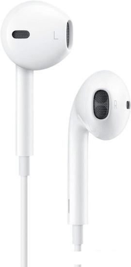 Наушники с микрофоном Apple EarPods with Remote and Mic (MD827) - фото