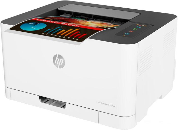 Принтер HP Color Laser 150nw - фото