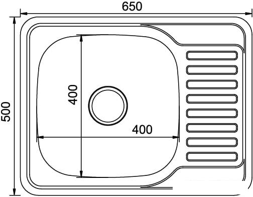 Кухонная мойка Mixline 532310 - фото