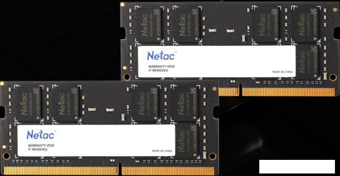 Оперативная память Netac Basic 16GB DDR4 SODIMM PC4-21300 NTBSD4N26SP-16 - фото