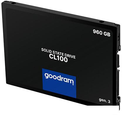 SSD GOODRAM CL100 Gen. 3 960GB SSDPR-CL100-960-G3 - фото