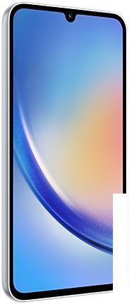 Смартфон Samsung Galaxy A34 5G SM-A346E/DSN 8GB/256GB (серебристый) - фото