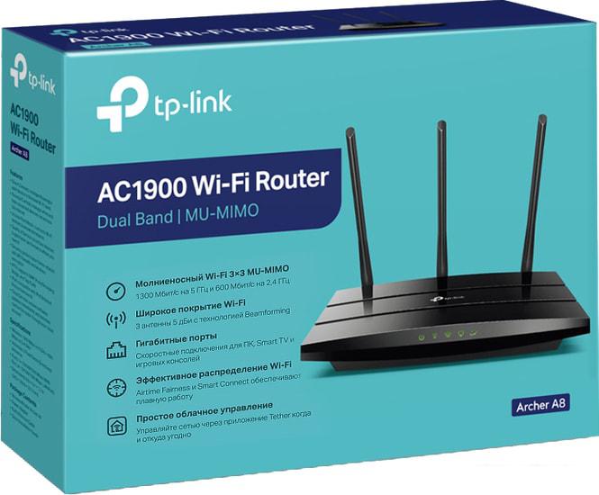 Wi-Fi роутер TP-Link Archer A8 - фото