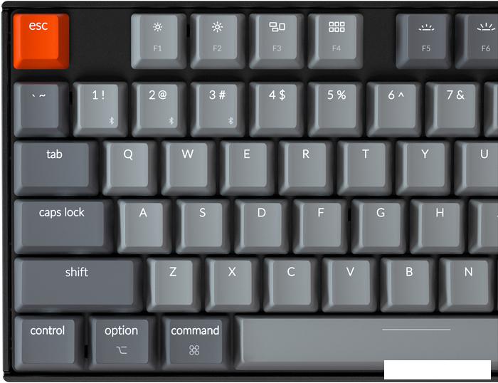 Клавиатура Keychron K8 White LED K8-G3-RU (Gateron G Pro Brown) - фото