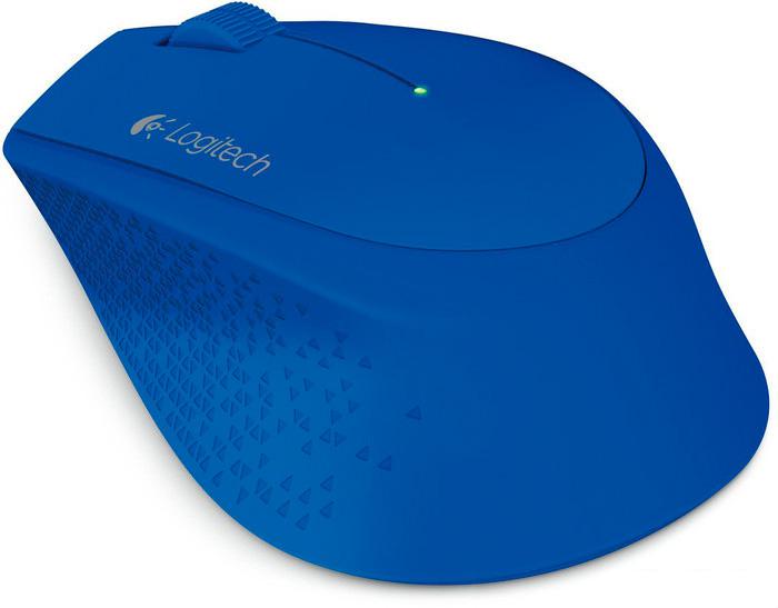 Мышь Logitech Wireless Mouse M280 (синий) [910-004290] - фото