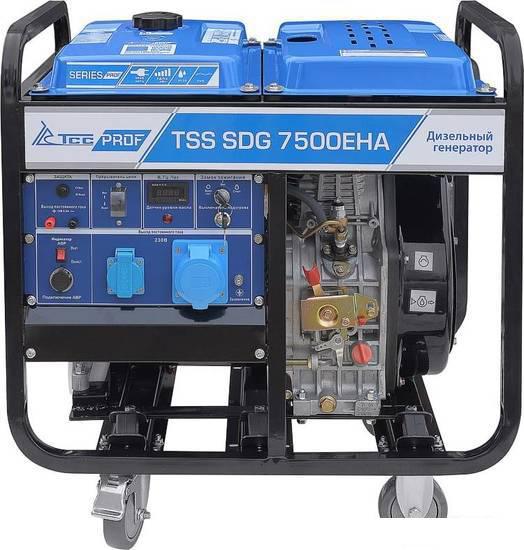 Дизельный генератор ТСС SDG 7500EHA - фото