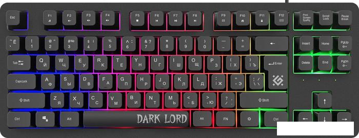 Клавиатура Defender Dark Lord GK-580 - фото