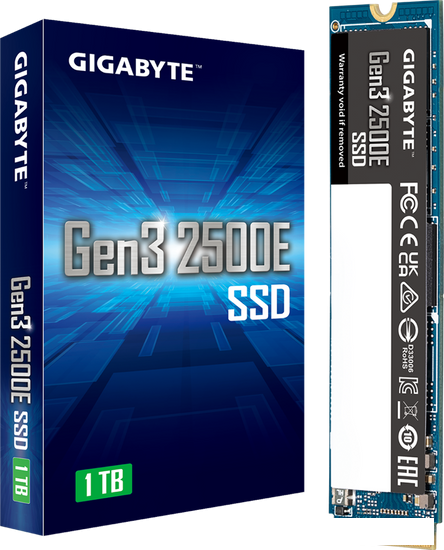 SSD Gigabyte Gen3 2500E 2TB G325E2TB - фото