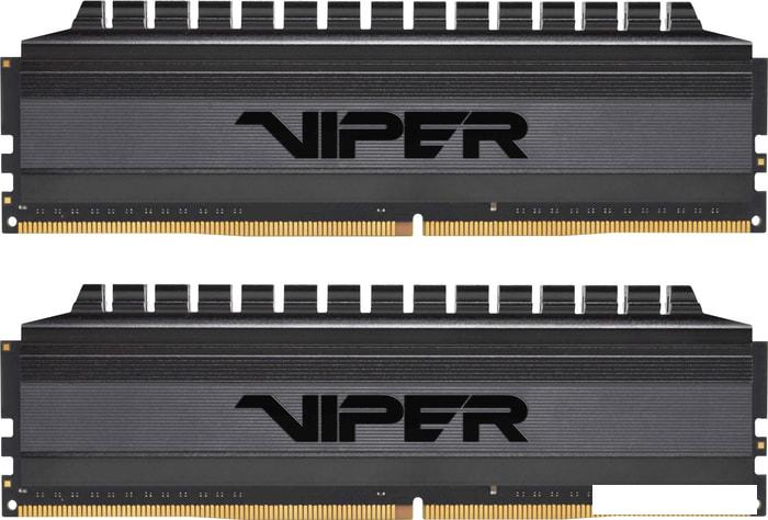 Оперативная память Patriot Viper 4 Blackout 2x4GB DDR4 PC4-24000 PVB48G300C6K - фото