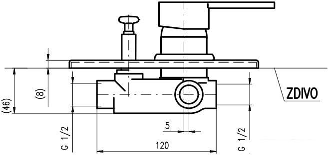 Смеситель Slezak RAV Zambezi ZA086K - фото