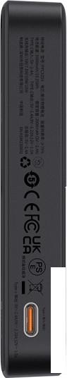 Внешний аккумулятор Baseus MagPro Magnetic Bracket Wireless Fast-Charging Power Bank 20W 5000mAh (черный) - фото