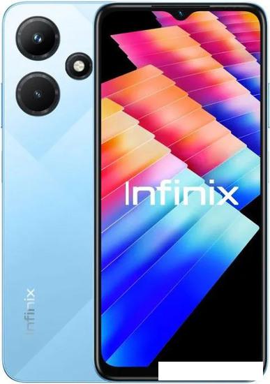 Смартфон Infinix Hot 30i X669D 8GB/128GB (глянцево-голубой) - фото