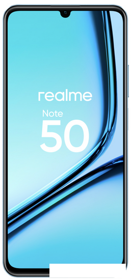 Смартфон Realme Note 50 4GB/128GB (небесный голубой) - фото