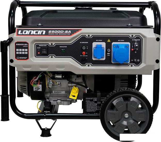 Бензиновый генератор Loncin LC6500D-SA - фото