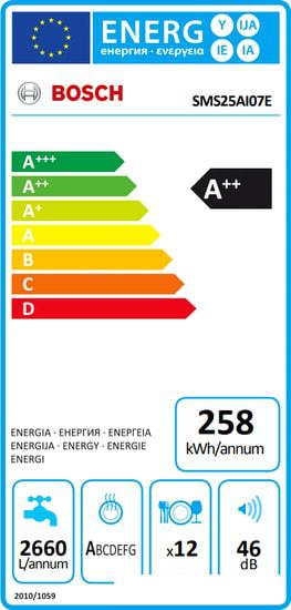 Посудомоечная машина Bosch SMS25AI07E - фото