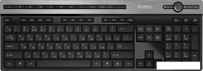 Клавиатура SVEN KB-E5500W - фото