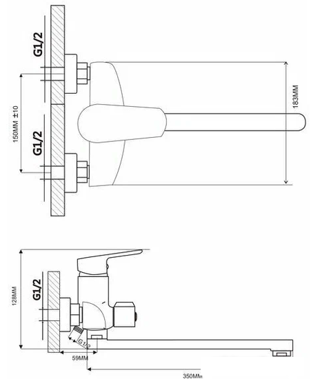 Смеситель Ekko E22313 - фото