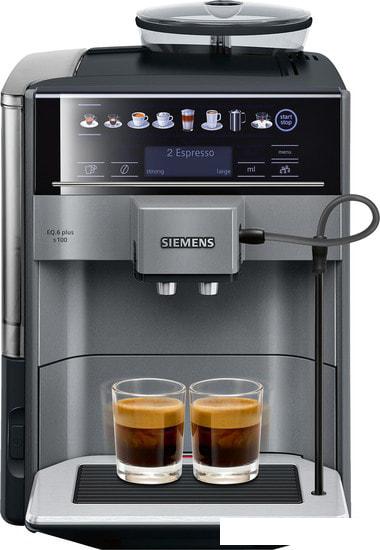 Эспрессо кофемашина Siemens EQ.6 plus s100 TE651209RW - фото