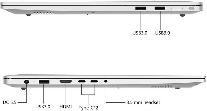 Ноутбук KUU A6 N95 N95-16-1T - фото