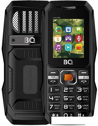 Мобильный телефон BQ-Mobile BQ-1842 Tank mini (черный) - фото