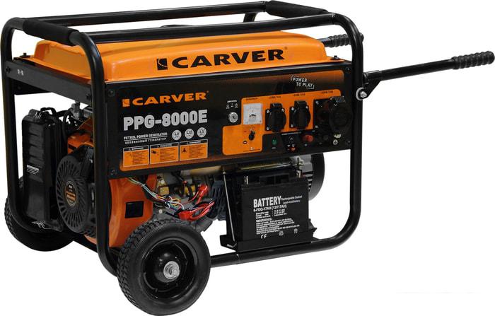 Бензиновый генератор Carver PPG-8000E - фото