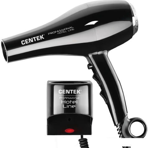 Сушилка для волос CENTEK CT-2251 (черный) - фото