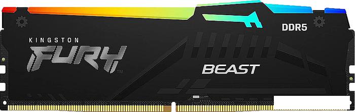 Оперативная память Kingston FURY Beast RGB 32ГБ DDR5 5600МГц KF556C36BBEA-32 - фото